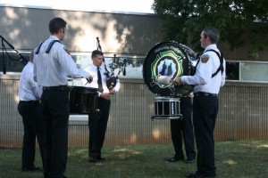 Asheville Firefighters Pipes and Drums 9-11-2011