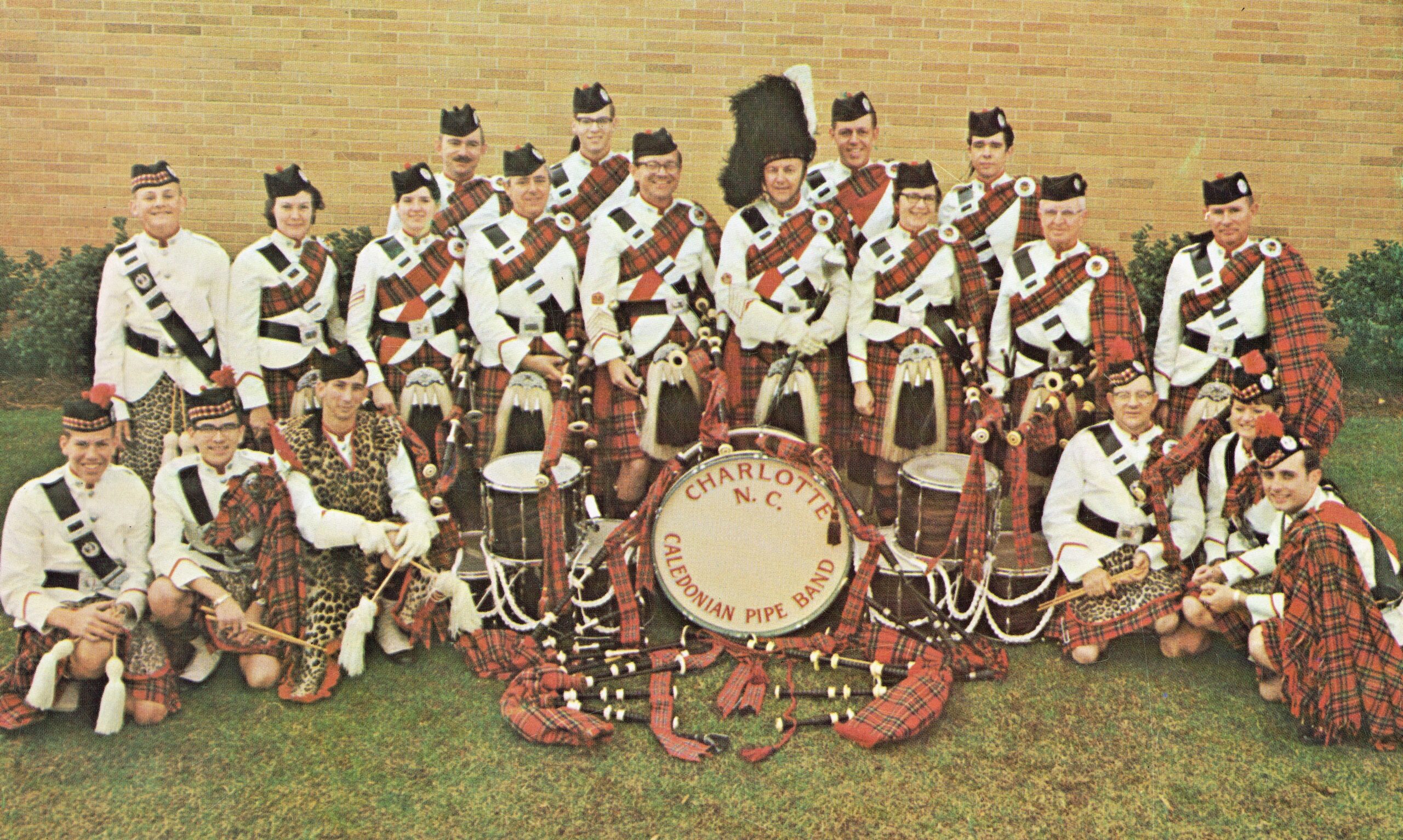 Charlotte Caledonian Pipe Band – 1969