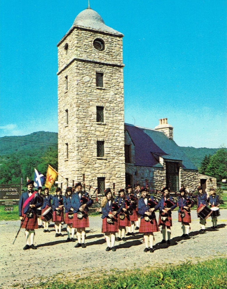 1981 at Invershiel, in front of Everything Scottish